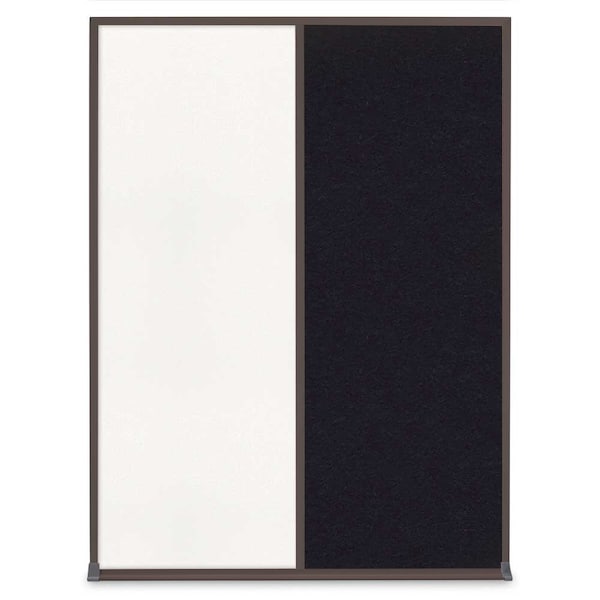 Single Door Radius Corkboard, 36"X36", B
